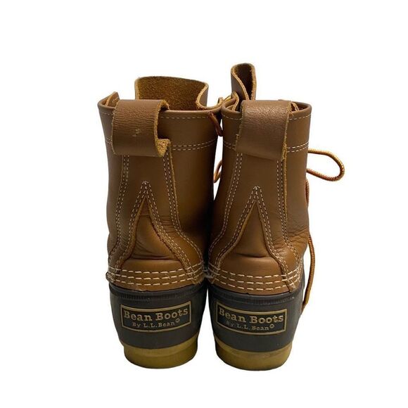 BEAN BOOTS BY L.L. BEAN‎ Women’s Size 6M Brown Tan Lace Up  212880 - Picture 3 of 12